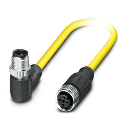 SAC-4P-M12MR-M12FS SH BK//. - Sensor/actuator cable