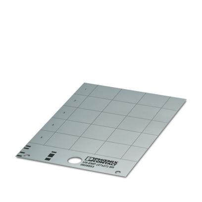 US-EMP (27X27) SR CUS - Einrastschildchen