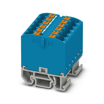 PTFIX 12X2,5-NS15A BU - Verteilerblock