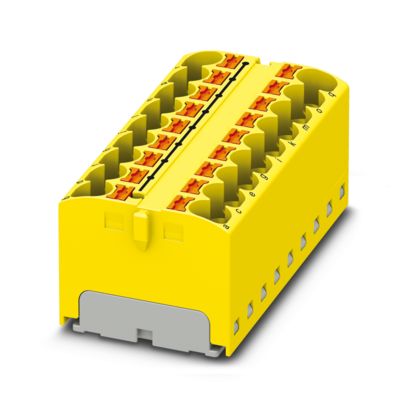 PTFIX 18X4 YE - Verteilerblock
