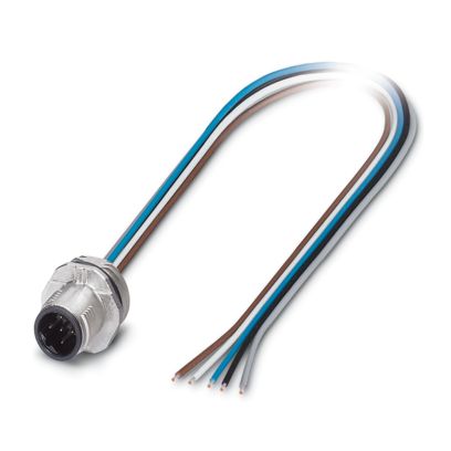 SACC-E-MSB-5CON-M16/0,5 SCO - Device connector front mounting (1520013)