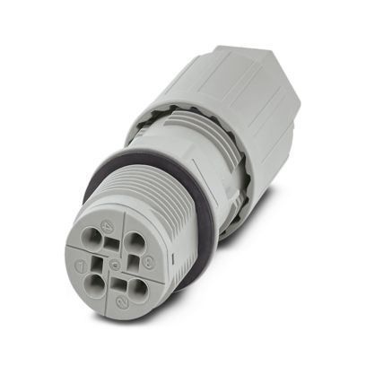 QPD W4X2,5 9-14 M25 DT GY - Panel feed-through (1424006)