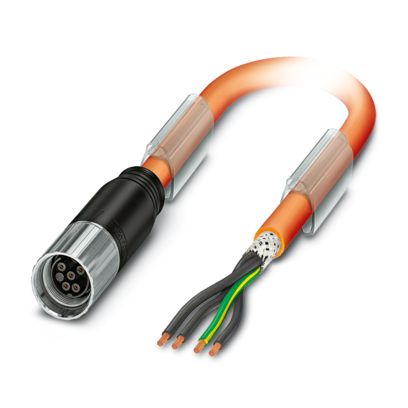 K-5E - OE/5,0-C00/M17 F8 - Kabelstecker kunststoffumspritzt