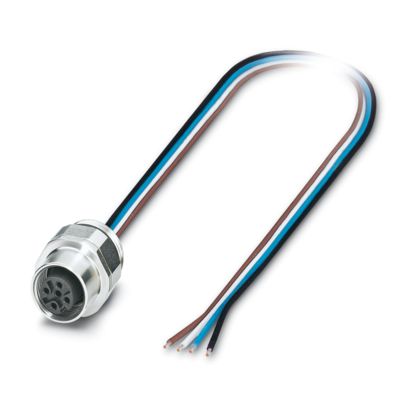 SACC-EC-M12FS-4CON-PG 9/0,5 VA - Gerätesteckverbinder Vorderwand