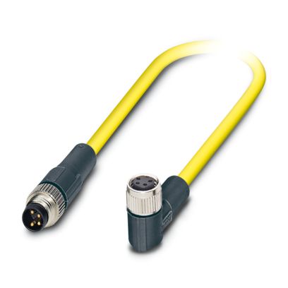 SAC-4P-M8MS/ 0,5-542/M8 FR BK - Sensor-/Aktor-Kabel