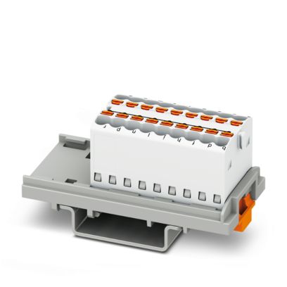 PTFIX 18X1,5-NS35 WH - Verteilerblock