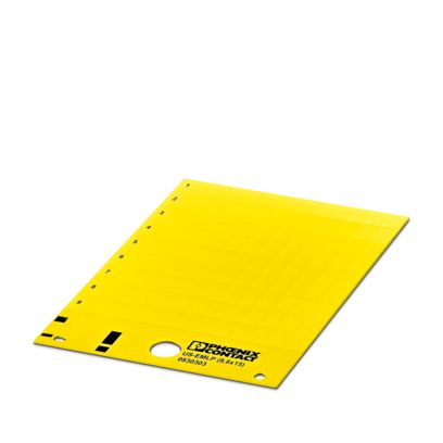 US-EMLP (8,8X15) YE - Kunststoffschild