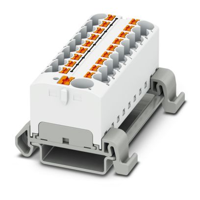PTFIX 10/18X4-NS35A WH - Verteilerblock