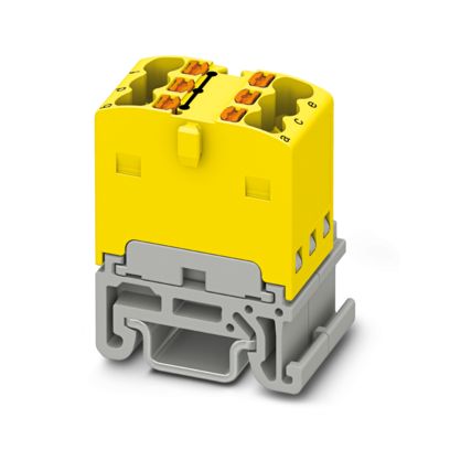 PTFIX 6X1,5-NS15A YE - Verteilerblock