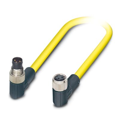 SAC-3P-M8MR/ 1,5-542/M8 FR BK - Sensor-/Aktor-Kabel