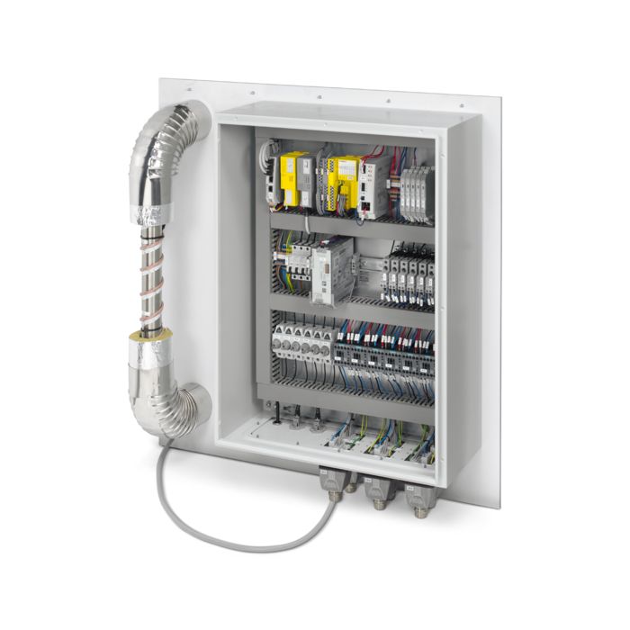 Armario de control para calentamiento por traceado eléctrico
