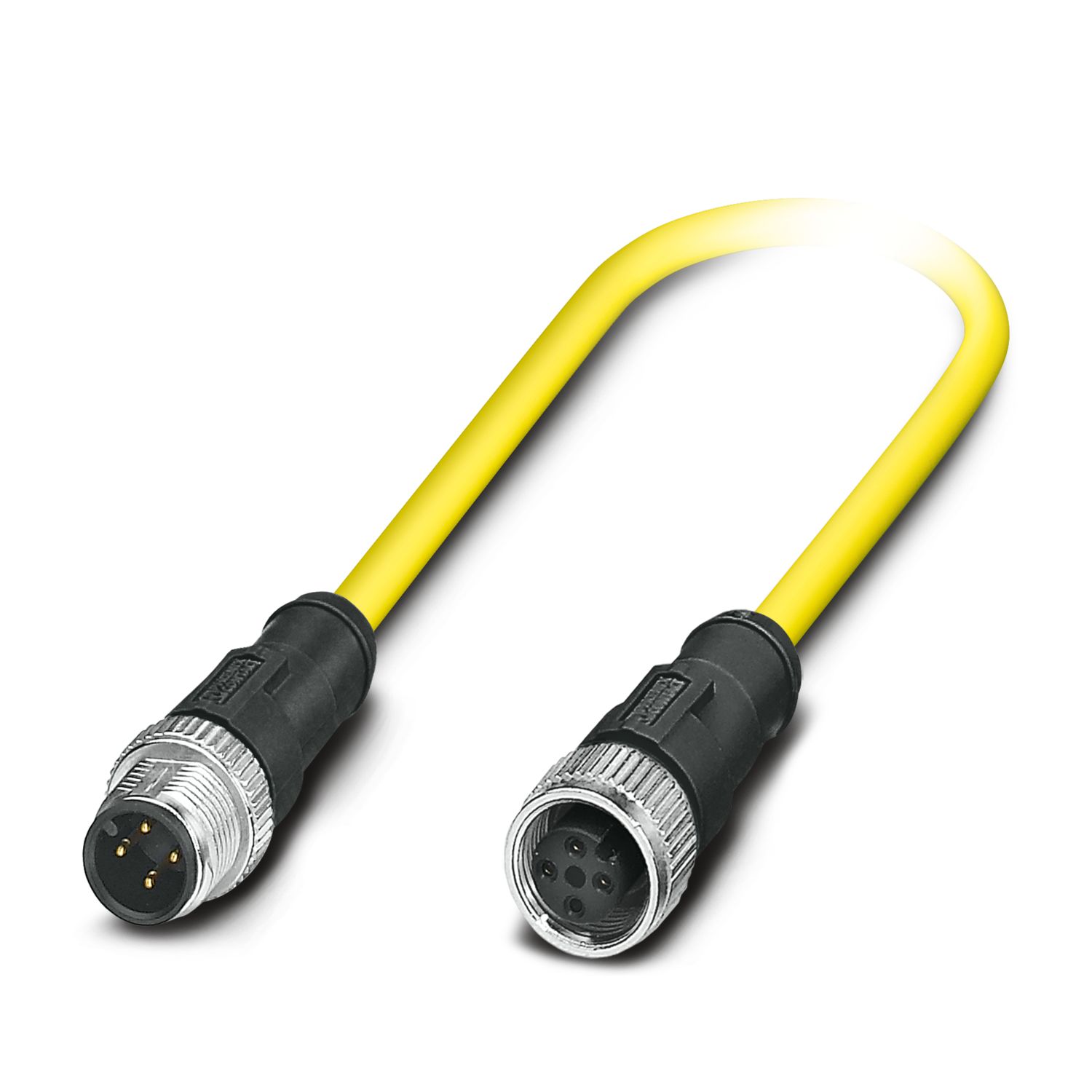 SAC-4P-M12MS/ 5,0-542/M12FS BK - Sensor/actuator cable - 1417891 | Phoenix Contact SAC-4P-M12MS/ 5,0-542/M12FS BK - Sensor/actuator cable - 1417891 | Phoenix Contact