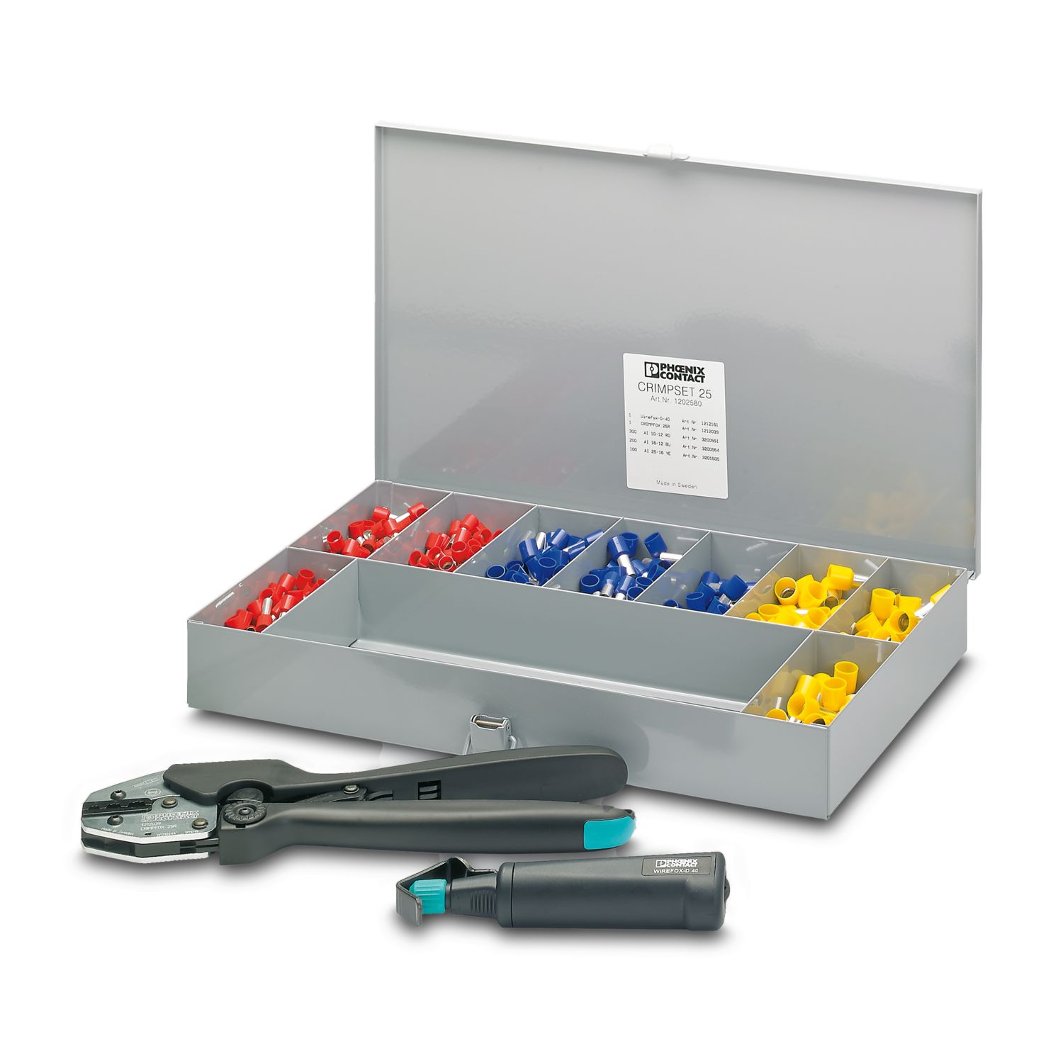 CRIMPSET 25 - 工具セット - 1202580 | Phoenix Contact