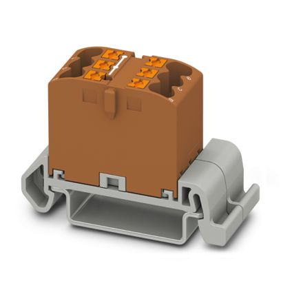 PTFIX 6X2,5-NS35A BN - Verteilerblock