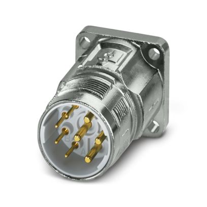 M23-7EP198AW500S - Device connector front mounting (1628777)