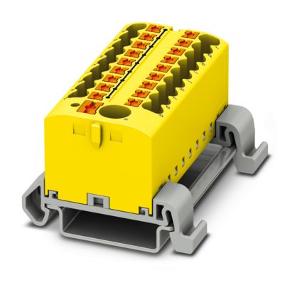 PTFIX 6/18X2,5-NS35A YE - Verteilerblock