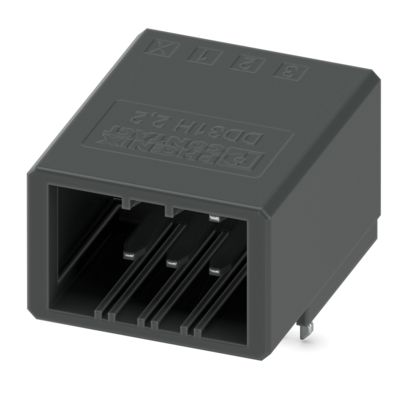 DD31H 2,2/ 6-H-3,81-X - Leiterplatten-Grundleiste