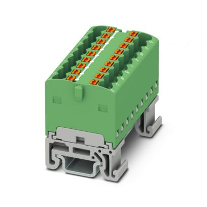 PTFIX 18X1,5-NS15A GN - Verteilerblock