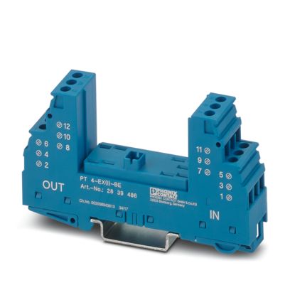 Surge protection base element - PT 4-EX(I)-BE