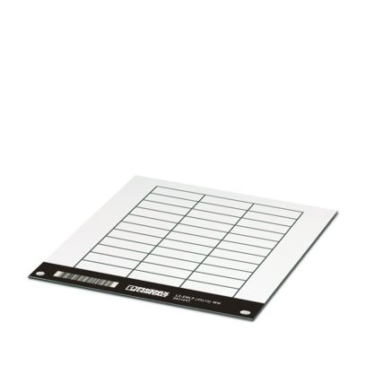 LS-EMLP (45X14) WH CUS - Gerätemarker