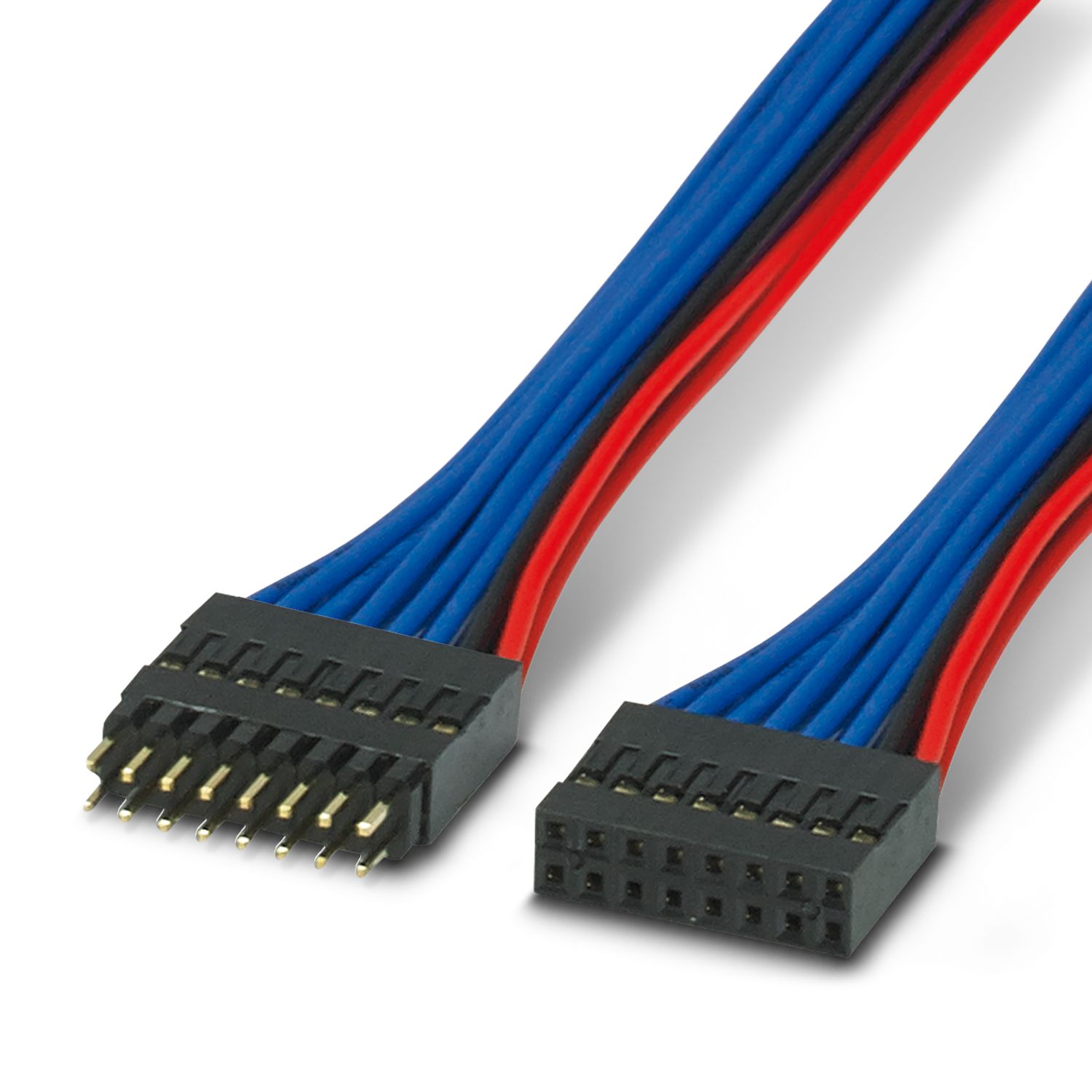 HBUS 107,6-16P-1S BK - DIN rail bus connector - 2896306 HBUS 107,6-16P-1S BK - DIN rail bus connector - 2896306