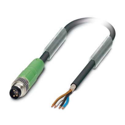 SAC-4P-M 8MS/ 5,0-PUR SH - Sensor/actuator cable - 1521834