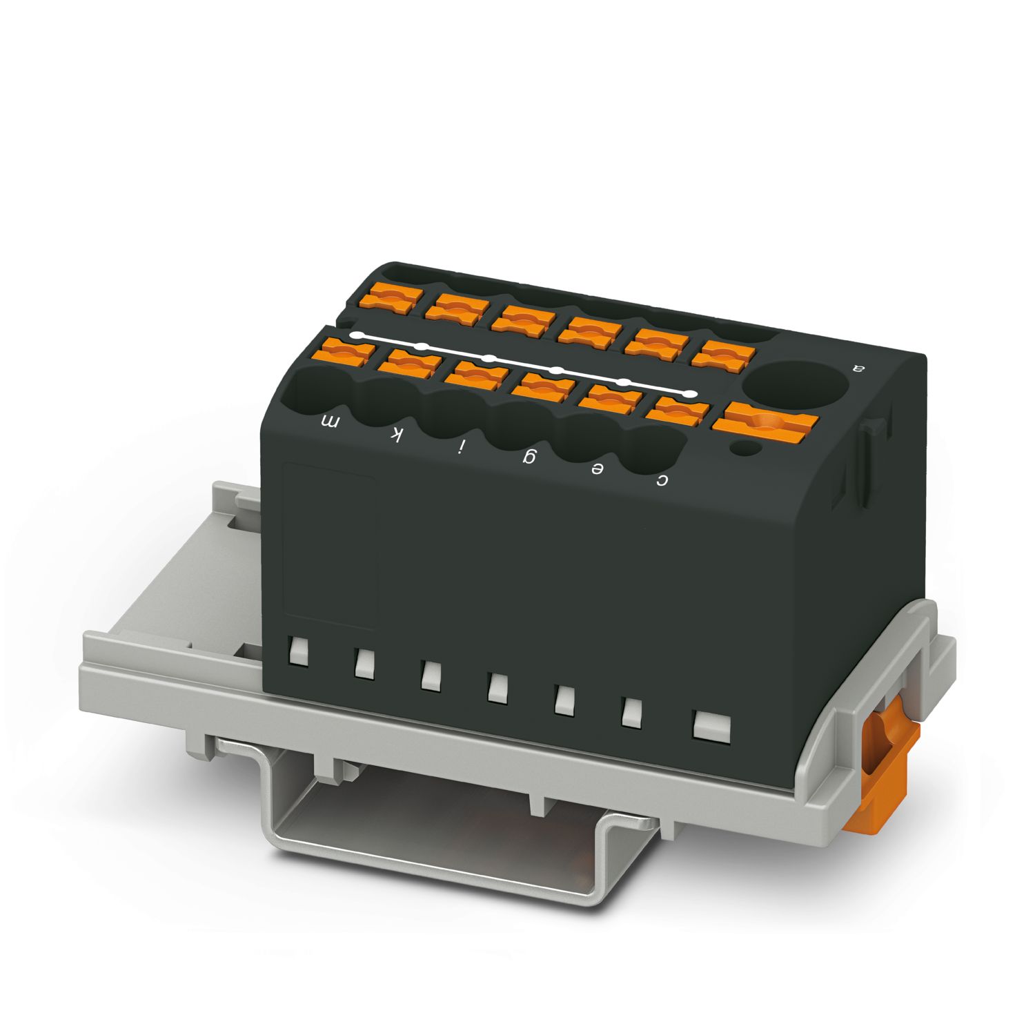 PTFIX 6/12X2,5-NS35 BK - Distribution block - 3273102 PTFIX 6/12X2,5-NS35 BK - Distribution block - 3273102