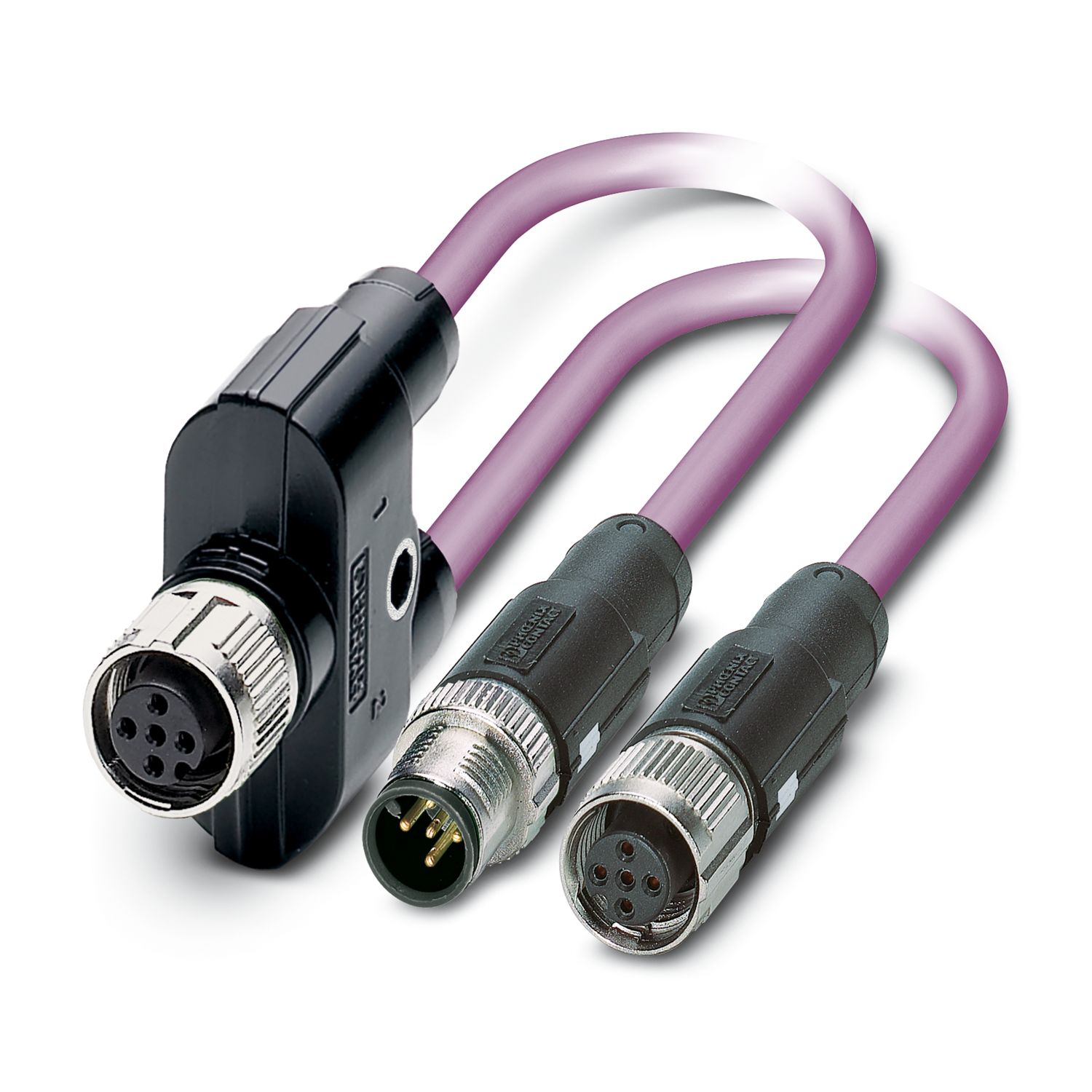 SAC-5PY-F/2X 2,0-920-MS-FS - Bus system cable - 1436042 SAC-5PY-F/2X 2,0-920-MS-FS - Bus system cable - 1436042
