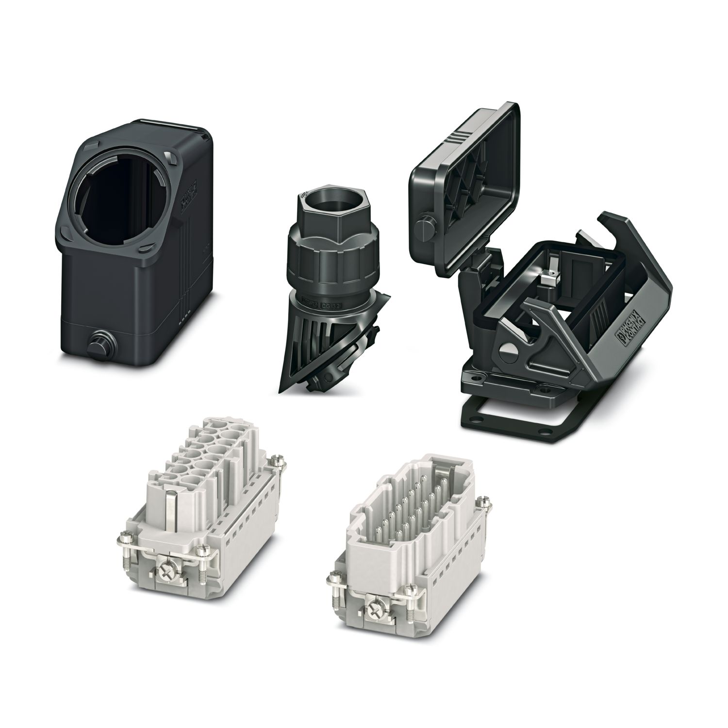 HC-EVO-B16PT-BWSC-HH-M25-PLRBK - Connector set - 1408793 HC-EVO-B16PT-BWSC-HH-M25-PLRBK - Connector set - 1408793