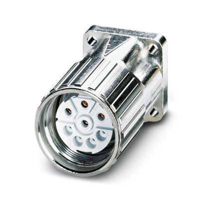SF-7ES1N8AY000 - Device connector front mounting with knurled nut (1605622)