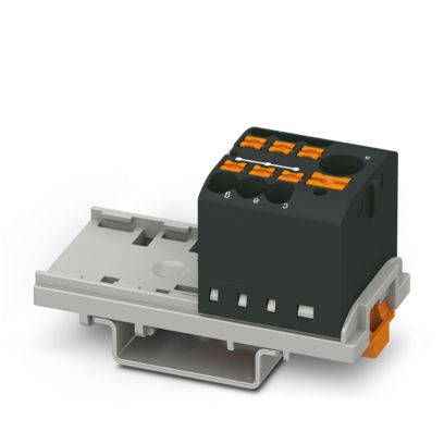 PTFIX 6/6X2,5-NS35 BK - Verteilerblock