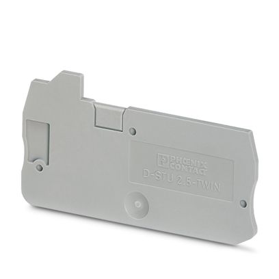 D-STU 2,5-TWIN - End cover - 3033045 | Phoenix Contact