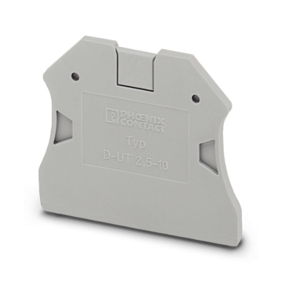 端板-D-UT 2,5/10