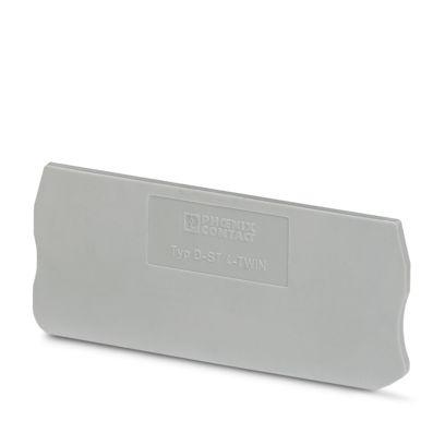 D-ST 4-TWIN - End cover - 3030491 | Phoenix Contact D-ST 4-TWIN - End cover - 3030491 | Phoenix Contact