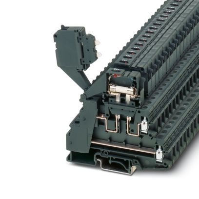 TB 4-2L-HESILED 60 (5X20) I - Multi-level fuse terminal block (3246777)
