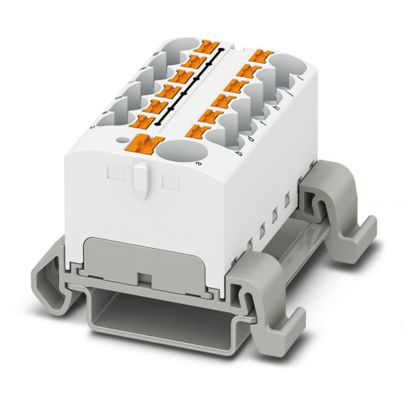 PTFIX 10/12X4-NS35A WH - Verteilerblock