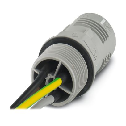 QPD W3PE2,5 M25 0,5 GY - Panel feed-through (1423966)