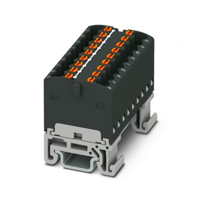 PTFIX 18X1,5-NS15A BK - Verteilerblock