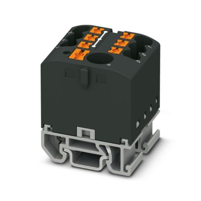 PTFIX 6/6X2,5-NS15A BK - Verteilerblock