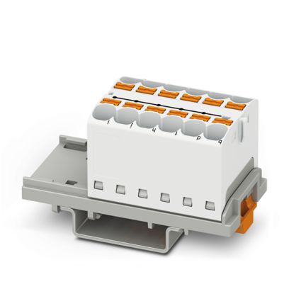 PTFIX 12X4-NS35 WH - Verteilerblock