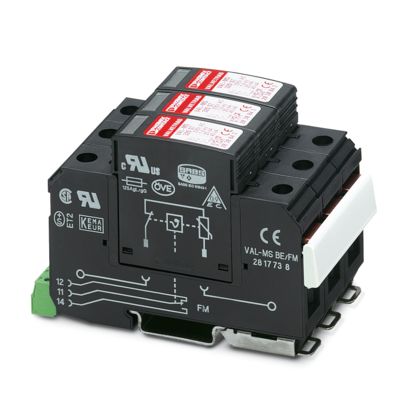 VAL-MS 320/3+0/FM - Type 2 surge protection device - 2859055