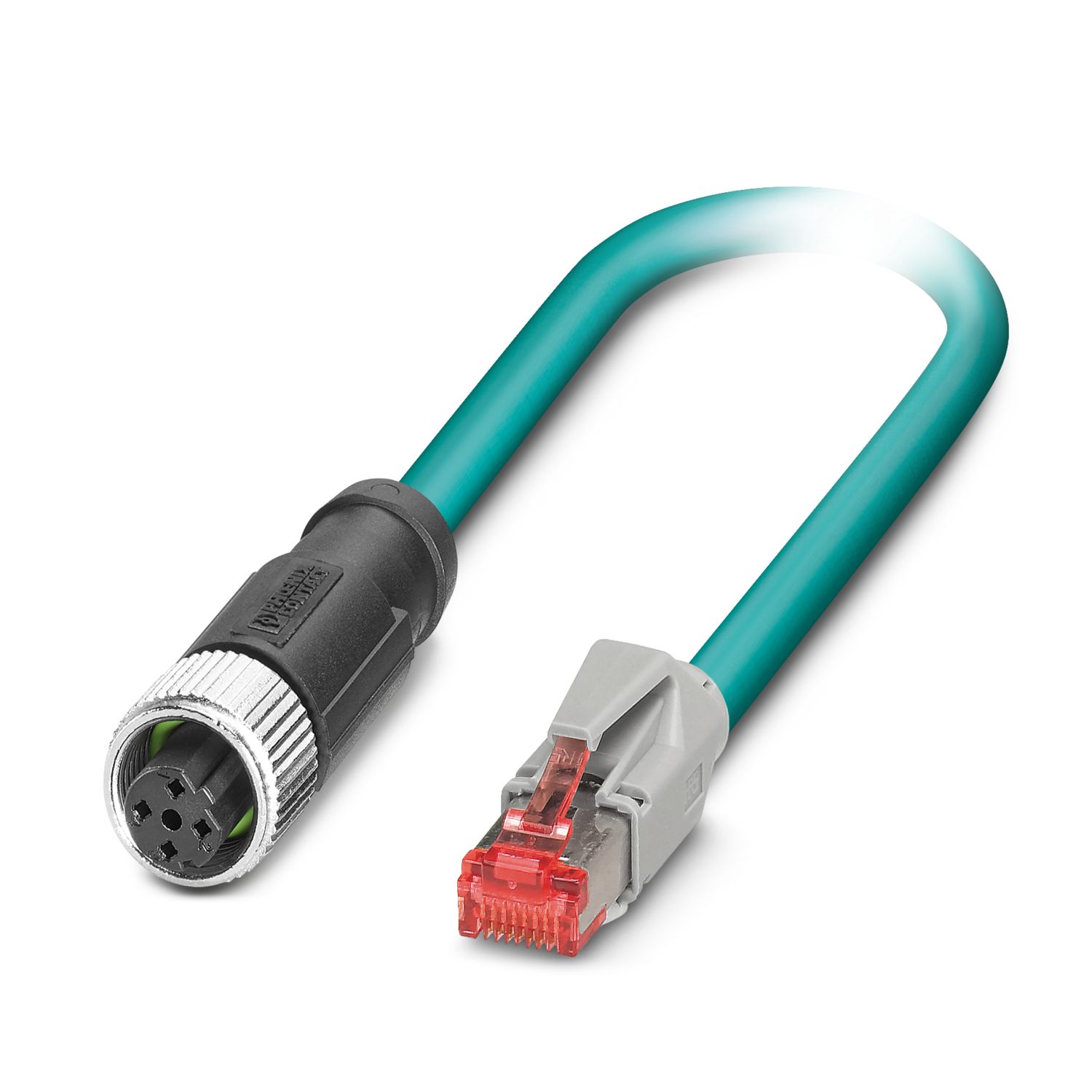 NBC-M12MSD/ 1,0-93E/R4AC - Network cable - 1407360 | Phoenix NBC-M12MSD/ 1,0-93E/R4AC - Network cable - 1407360 | Phoenix