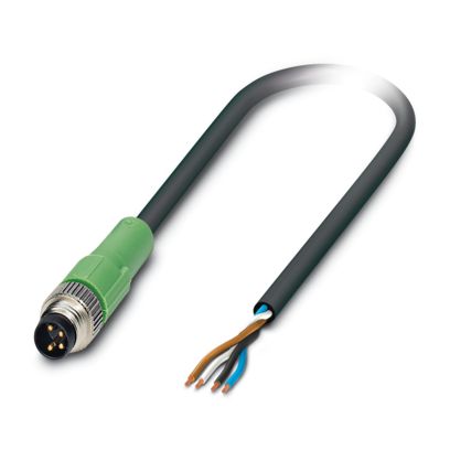 SAC-4P-M 8MS/ 2,0-PVC B-L - Sensor/actuator cable - 1404709