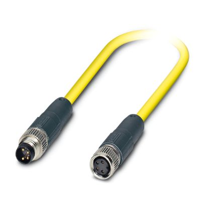 SAC-4P-M8MS/0,5-542/M8FS SH BK - Sensor-/Aktor-Kabel