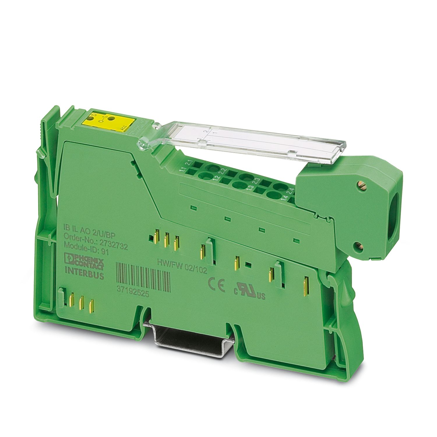 IB IL AO 2/U/BP-PAC - Analog module - 2861467 | Phoenix Contact IB IL AO 2/U/BP-PAC - Analog module - 2861467 | Phoenix Contact