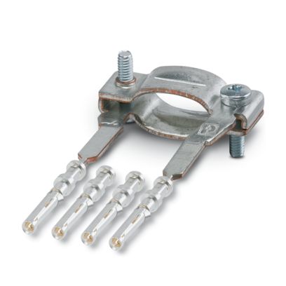 HC-D 4-BU-2BUS - Shield connection clamp (1886139)