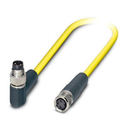 SAC-3P-M8MR/1,5-542/M8FS SH BK - Sensor-/Aktor-Kabel