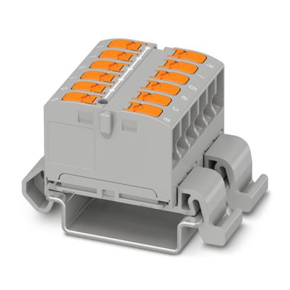 PTVFIX 12X2,5-NS35A GY - Distribution block - 1019532