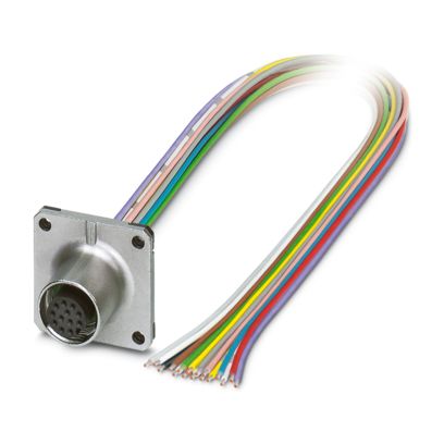 SACC-SQ-M12FS-17CON-20/0,5 - Device connector front mounting (1441736)