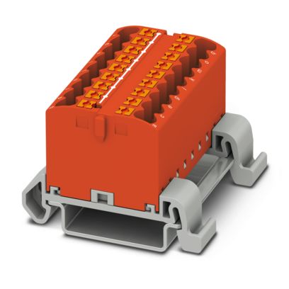 PTFIX 18X2,5-NS35A RD - Distribution block - 3273180 | Phoenix Contact